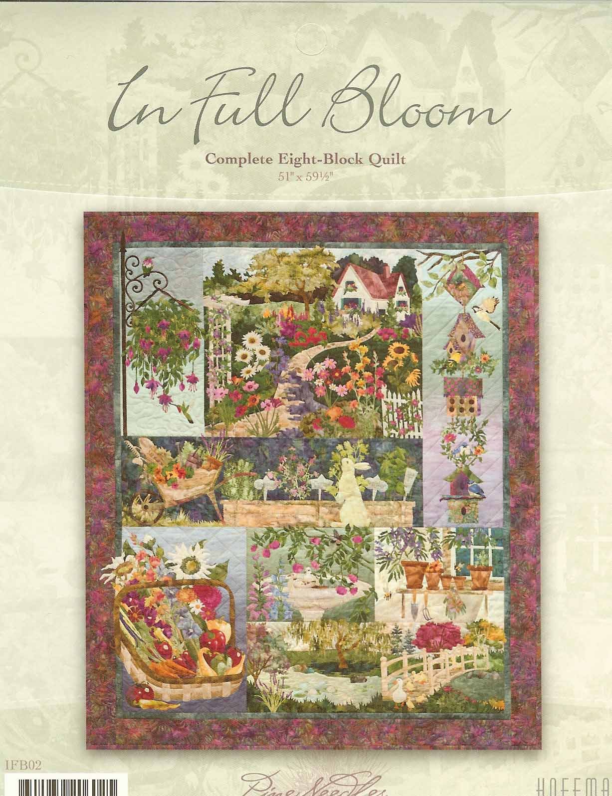 MC KENNA RYAN IN FULL BLOOM 4 APPLIQUE QUILT PATTERN EBay