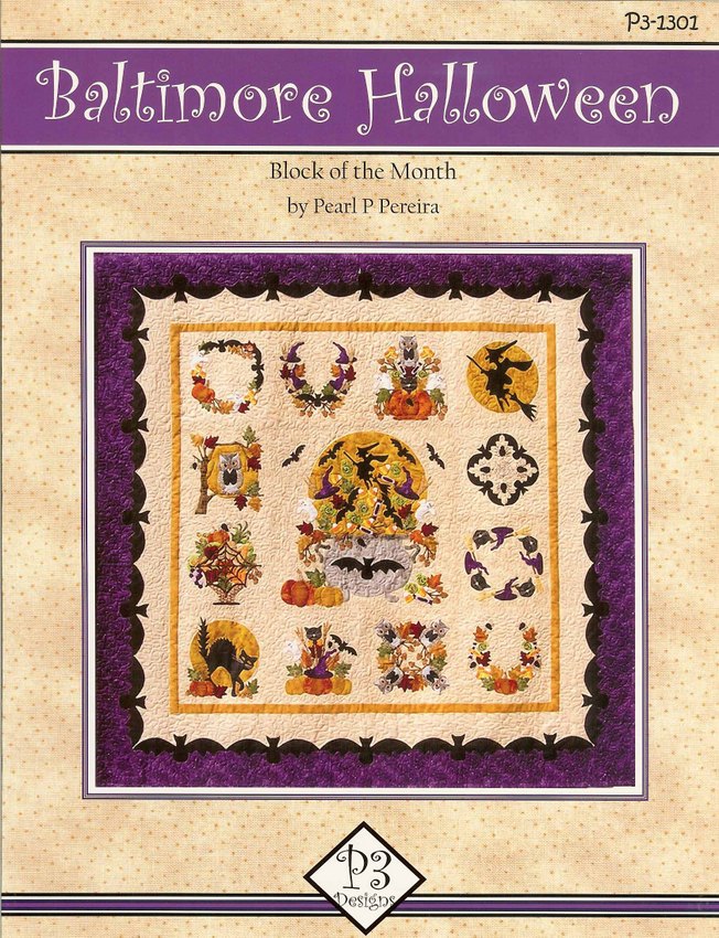  BALTIMORE HALLOWEEN APPLIQUE QUILT PATTERN PEARL PEREIRA EBay